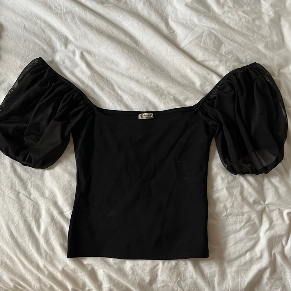 Free people puff sleeve top